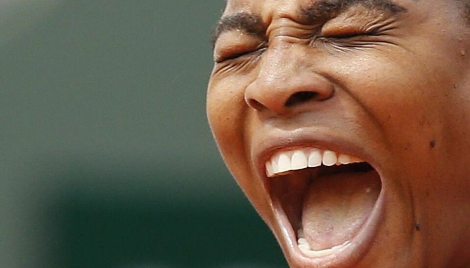 Williams overvinder forskrækkelse og avancerer Serena Williams. Foto: JEAN-PAUL PELISSIER/Scanpix.