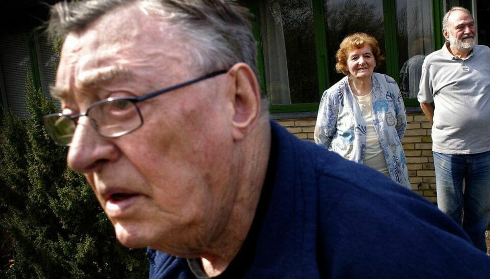 Den tidligere modstandsformand, Frede Klitgård, er død. Frede Klitgård blev 92 år gammel. Foto: NIELS AHLMANN OLESEN/Scanpix.
