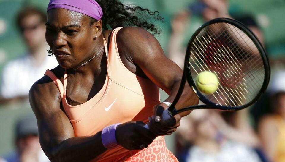 Serena Williams. Foto: KENZO TRIBOUILLARD/Scanpix.
