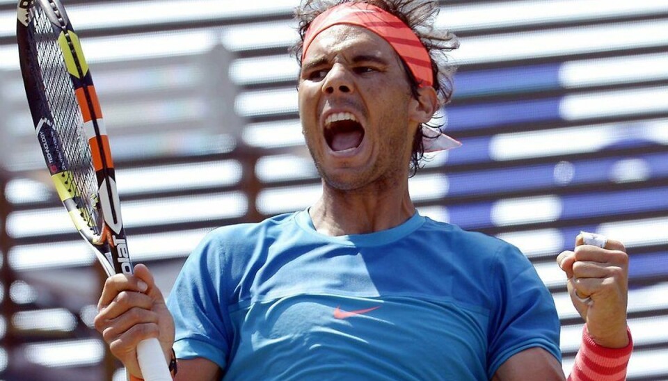 Nadal skriver historie med finalesejr Rafael Nadal. Foto: THOMAS KIENZLE/Scanpix.
