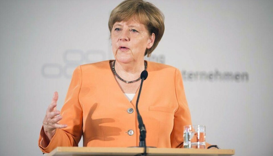 Muligt cyberangreb mod Merkels kontor Angela Merkel. Foto: ODD ANDERSEN/Scanpix.