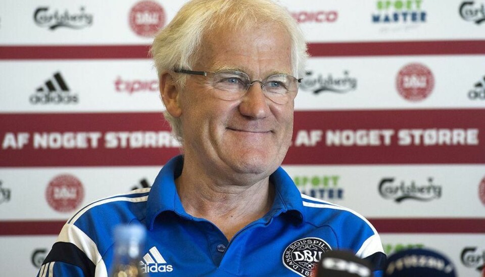 Danmark vil sætte Serbien af i EM-kapløb Morten Olsen. Foto: Anders Kjærbye/Scanpix.