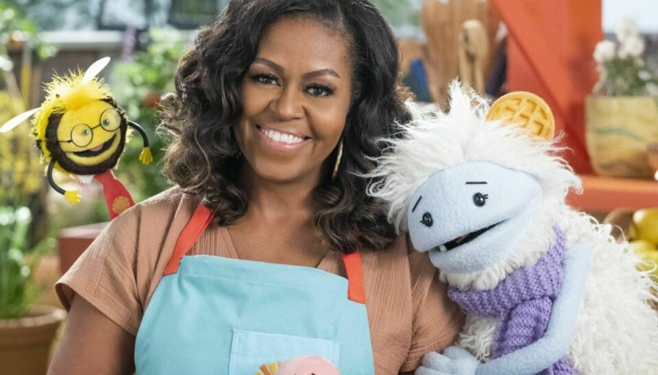 I sin tid som førstedame havde Michelle Obama børns sundhed som en af sine mærkesager. Hun beskriver tv-serien som en forlængelse af det arbejde. – Foto: ADAM ROSE/NETFLIX/Free
