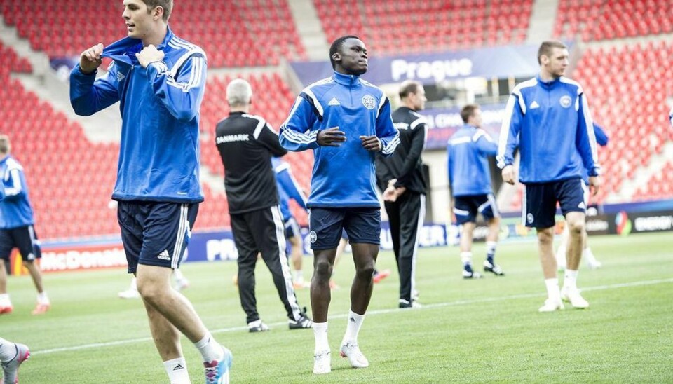 EM-åbningskamp bliver mental udfordring for U21-holdet Foto: Jens Nørgaard Larsen/Scanpix.