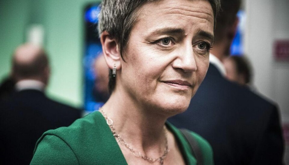 Vestager i milliard-tackling på Messi og Ronaldo Margrethe Vestager. Foto: Simon Læssøe/Scanpix.