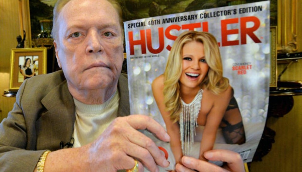 Larry Flynt ejede blandt andet magasinet Hustler. (Arkivfoto.) Foto: Mark Ralston/AFP