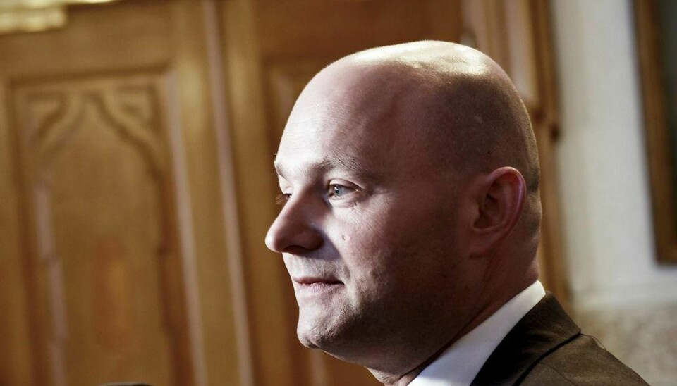 Søren Pape slår fast, at De Konservative ikke kommer med i den kommende regering. Foto: Linda Kastrup