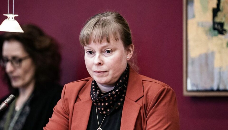 Under heftig kritik Kirsten Langkilde har aldrig selv talt med Joy Mogensen, siger hun. (Foto: Emil Helms/Scanpix)