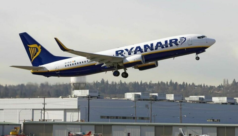 Selvom Ryanair lukker baser i Danmark, vil de åbne flere ruter i 2016. Foto: Ryanair