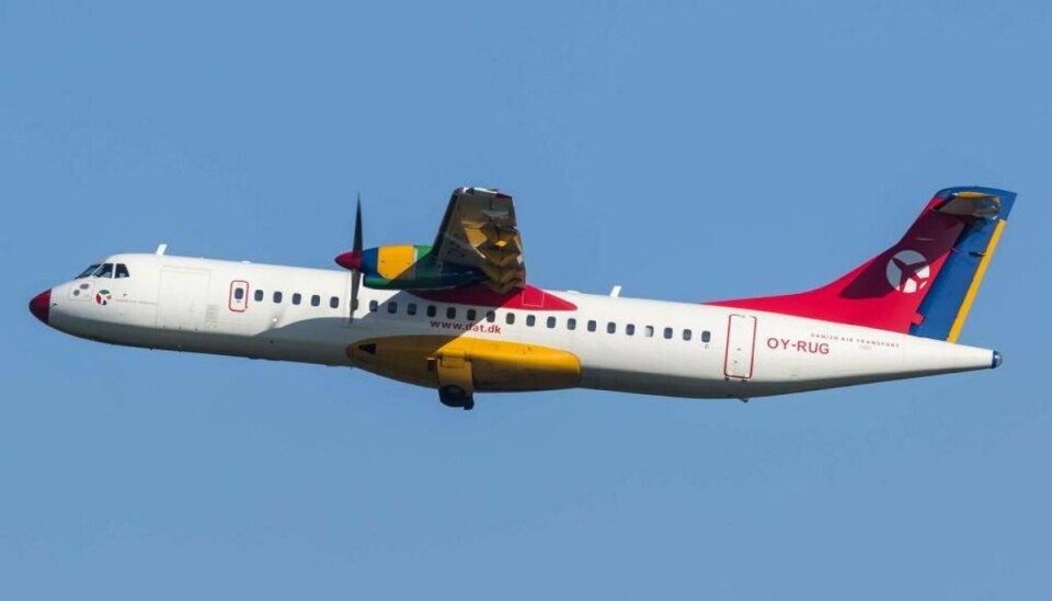 DATs sommerruter går over al forventning Pressefoto.