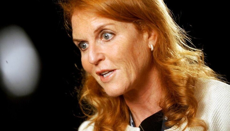Hertuginde viser ny fyr frem igen Sarah Ferguson. Foto: Dennis Van Tine/Scanpix.