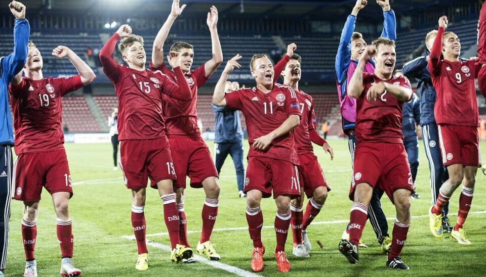 Italien sender Sverige i armene på Danmark ved U21-EM Danmark skal møde Sverige, der sendte Italien ud af turneringen. Foto: Jens Nørgaard Larsen/Scanpix.