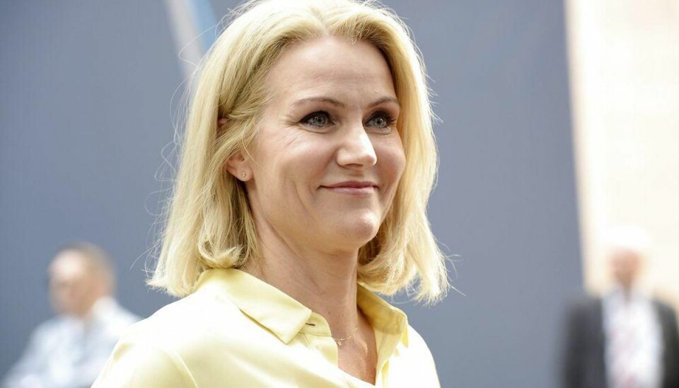 SF støtter Thorning som Folketingets ny formand Helle Thorning-Schmidt (S). Foto: THIERRY CHARLIER/Scanpix.