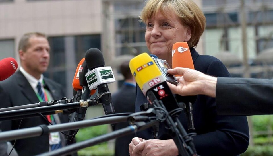 Merkel om Grækenland: Vi har få dage tilbage Angela Merkel. Foto: ERIC VIDAL/Scanpix.
