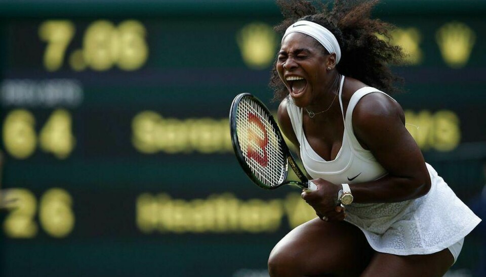 Serena Williams. Foto: ADRIAN DENNIS/Scanpix.
