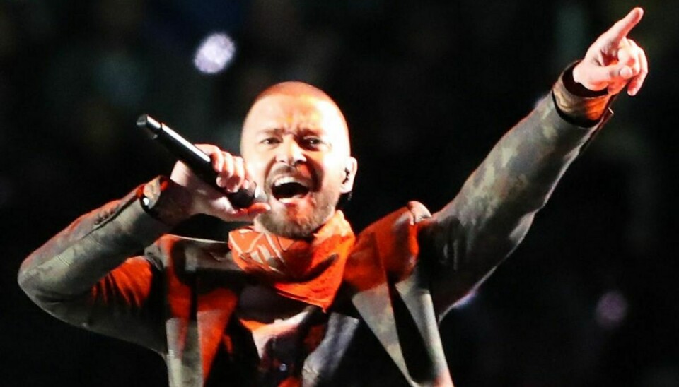 Justin Timberlake siger undskyld til blandt andre Britney Spears og Janet Jackson. Foto: Scanpix.