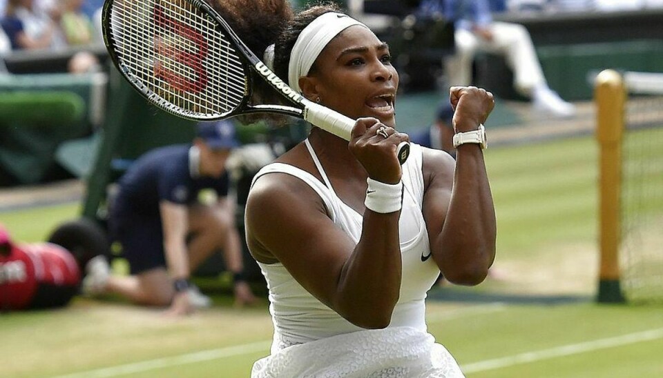 Serena Williams. Foto: TOBY MELVILLE/Scanpix.