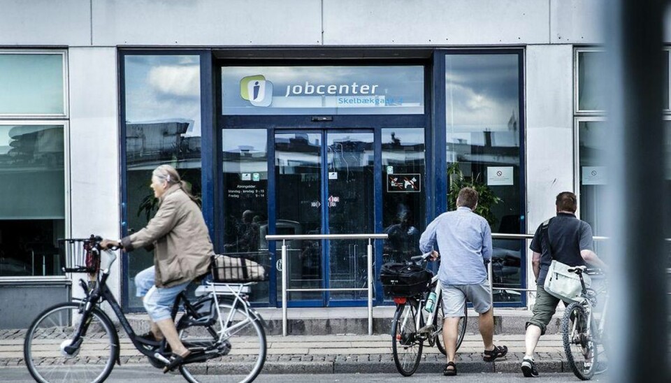 Flere langtidsledige er på kontanthjælp Foto: Thomas Lekfeldt/Scanpix