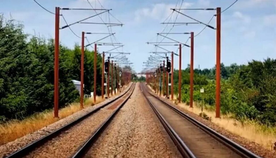Nu starter sidste etape af dobbeltsporet Foto: Youtube.