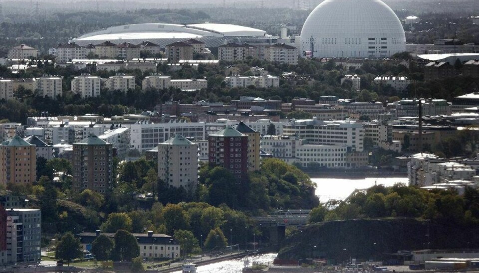 Det europæiske melodi grand prix, Eurovision, skal afholdes i Globen i Stockholm næste år. Arkivfoto: Rolf Christensen/Scanpix.
