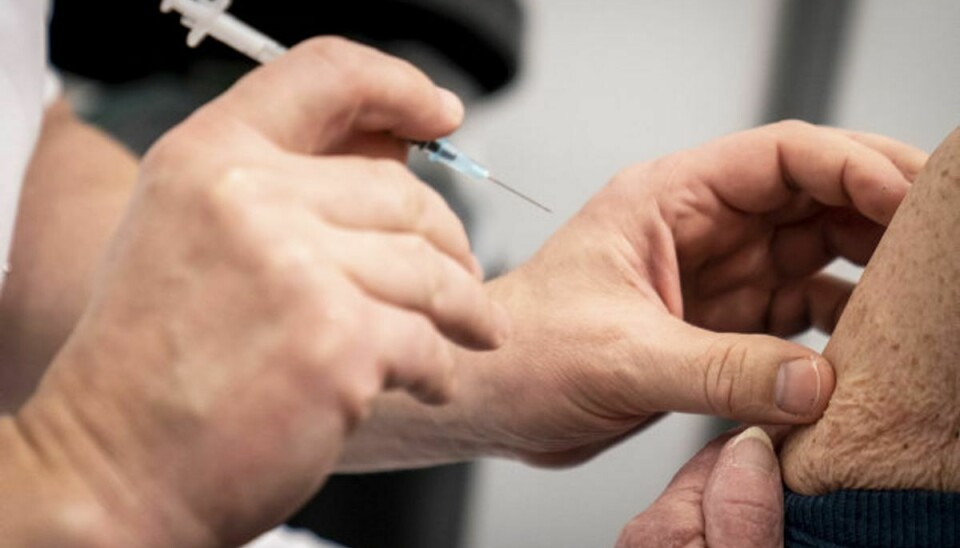 Op til 25 procent af voksne danskere lider af nåleskræk. Op til 10 procent kan være så bange, at de vil sige nej til en coronavaccine. (Arkivfoto) Foto: Mads Claus Rasmussen/Scanpix
