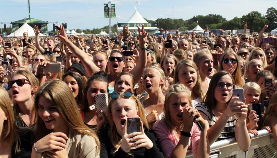 Politiet: Utrolig rolig Grøn Koncert Grøn Koncert i Kolding forløb ganske fredeligt, oplyser politiet. Foto: Elo Christoffersen.