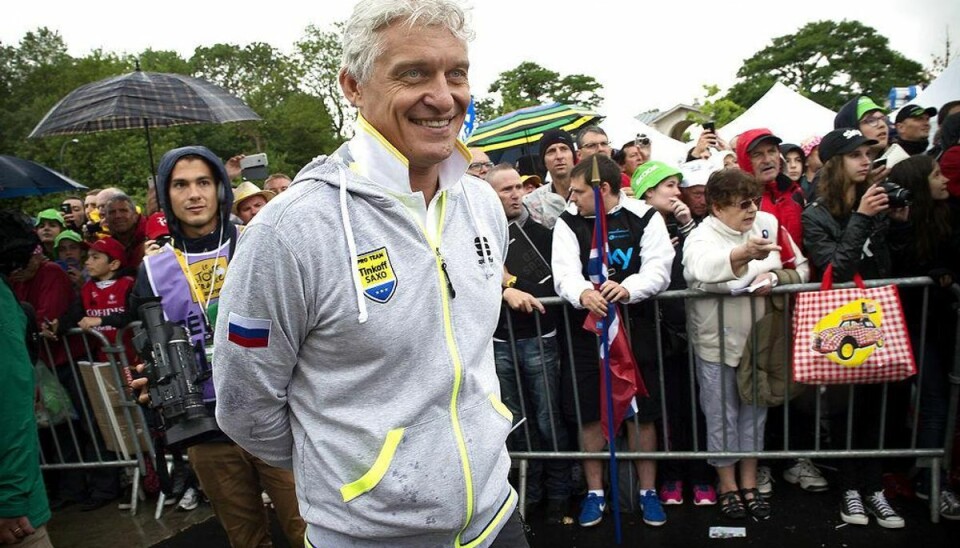 Oleg Tinkov smider bombe: Dropper Saxo Bank Foto: Nils Meilvang/Scanpix.