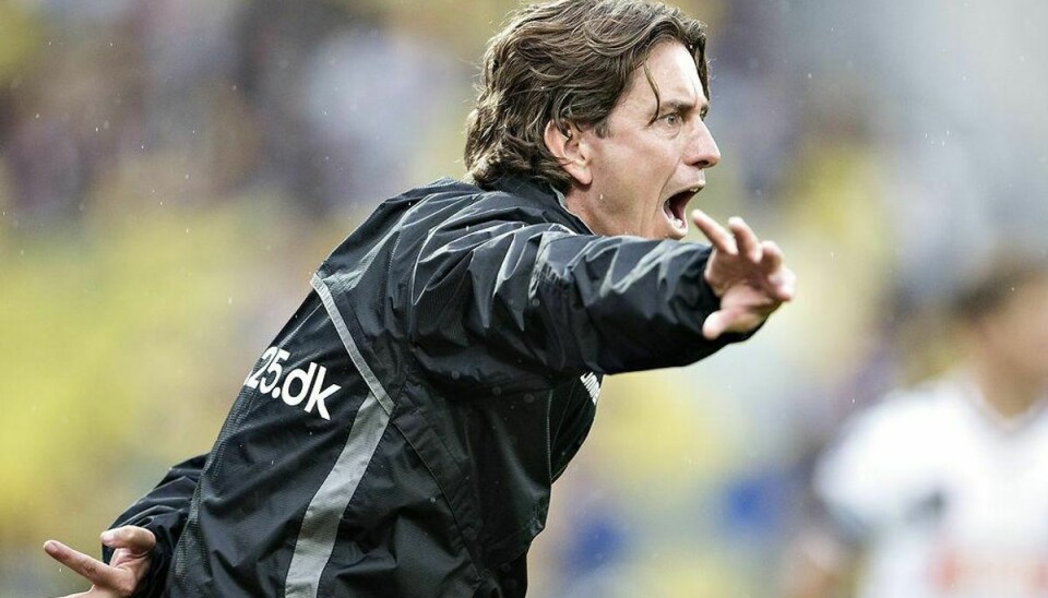 Brøndbys cheftræner Thomas Frank. Foto: Henning Bagger/Scanpix.