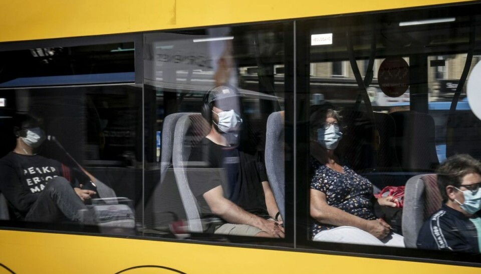 Drama i bussen: -Opførte sig som et barn 23-årig mand blev nægtet adgang til bus og reagerede voldsomt. (Foto: Mads Claus Rasmussen/Ritzau Scanpix)
