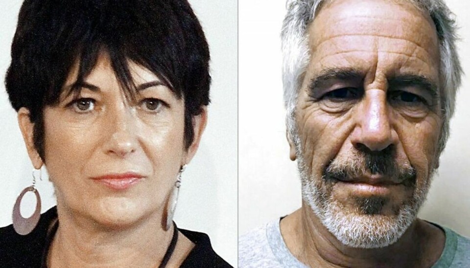 Ghislaine Maxwell her sammen med nu afdøde Jeffrey Epstein.Foto: AFP/Handout