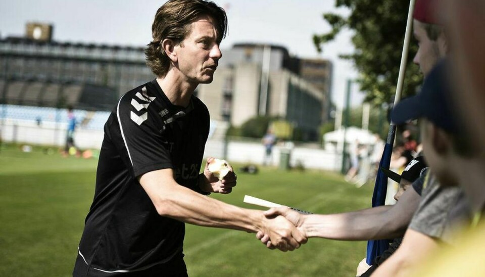 Brøndby IFs træner Thomas Frank. Foto: Mathias Løvgreen Bojesen/Scanpix.