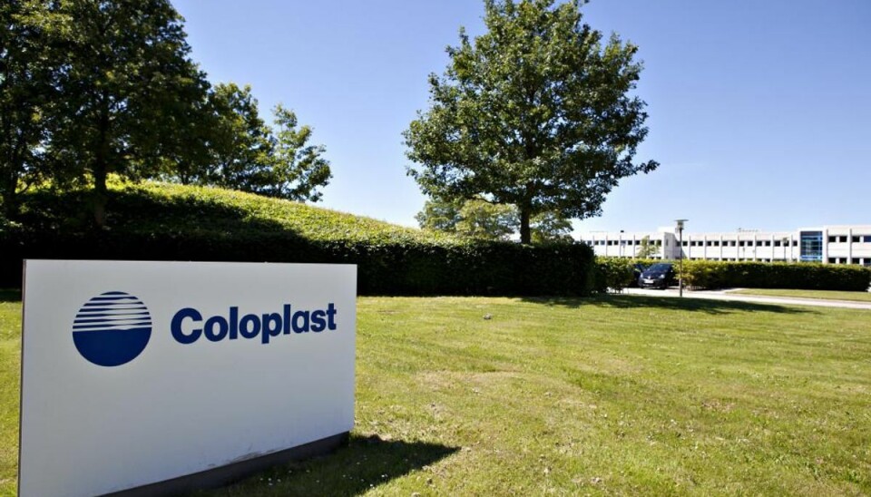 Coloplast holder fast efter chok-melding i juni Coloplast overrasker og lever op til justerede forventninger. Arkivfoto: Scanpix