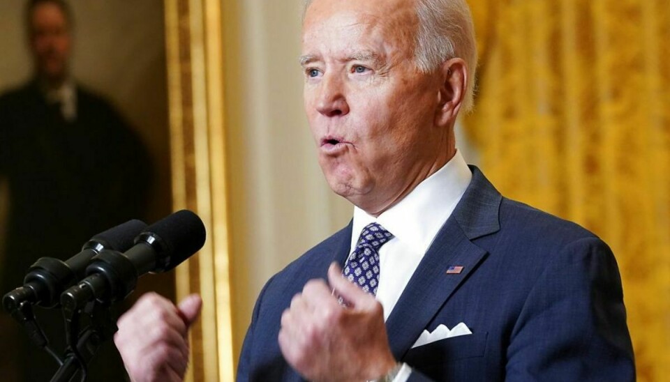 USA er tilbage som Europas allierede, slår Joe Biden fast. Foto: REUTERS/Kevin Lamarque