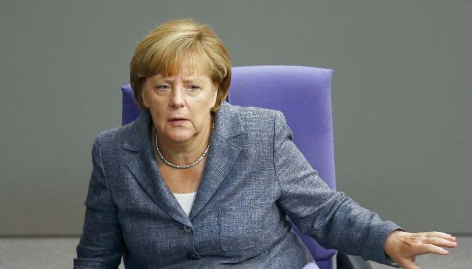 Merkel giver frokost: Løkke drager til Berlin Angela Merkel. Foto: AXEL SCHMIDT/Scanpix.