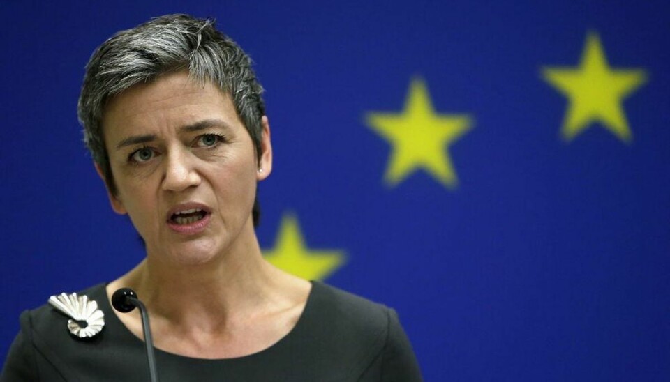 Google-sag: Vestager trækker overskrifter Foto: GARY CAMERON/Scanpix.