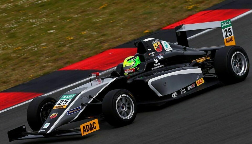 Mick Schumacher debuterede lørdag i Formel 4. Foto: Scanpix.