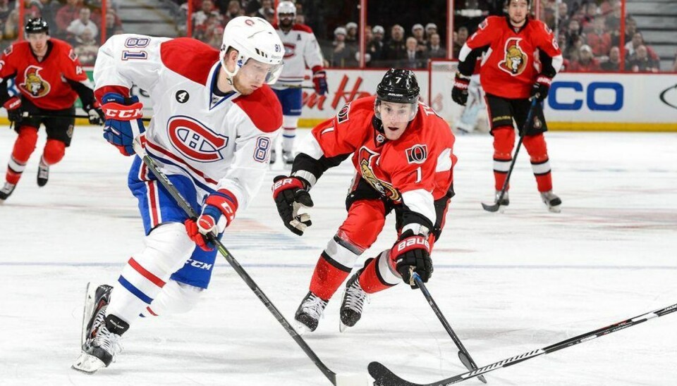 Lars Eller og Montreal skøjter videre i NHL-slutspil Lars Eller (t.v.). Foto: Minas Panagiotakis/Scanpix.