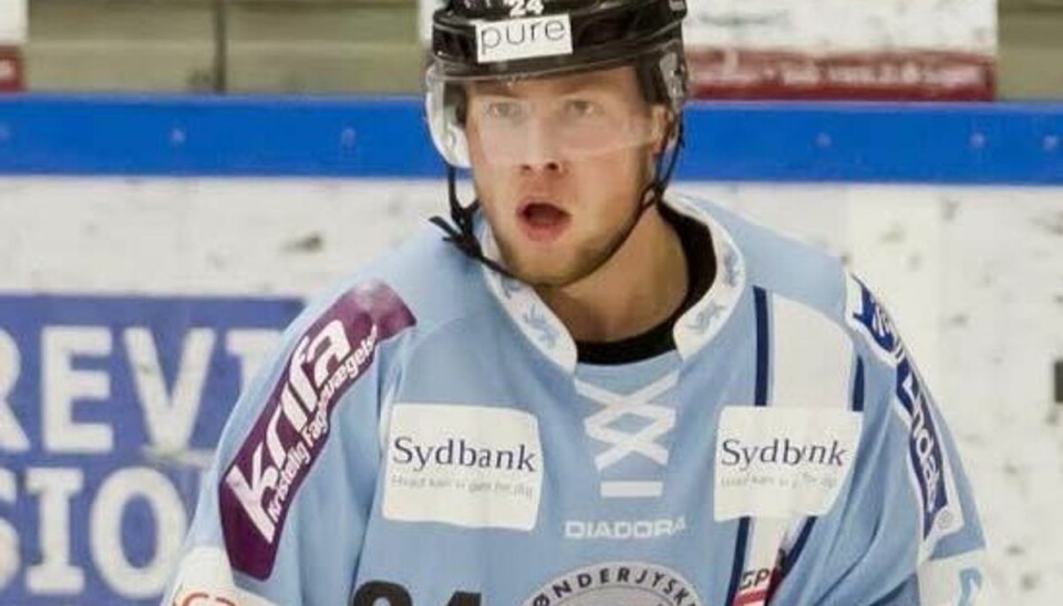 Sønderjyske forlænger aftalen med ung forward Henrik Nielsen. Foto: Annemette Stollig.