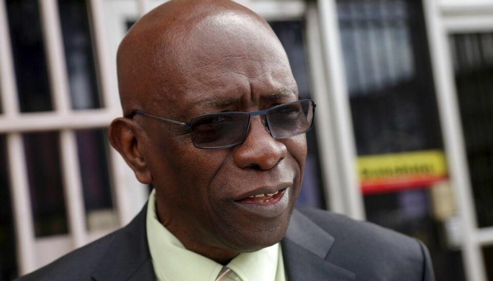 Tidligere Fifa-vicepræsident melder sig til politiet Jack Warner. Foto: ANDREA DE SILVA/Scanpix.