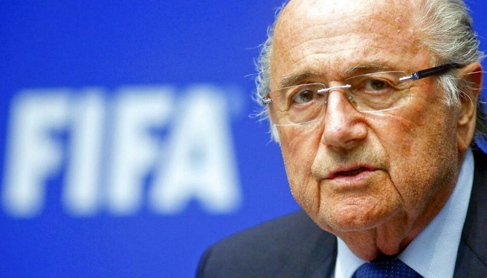 Blatter trækker sig: DBU er glade Arnd Wiegmann/Scanpix.