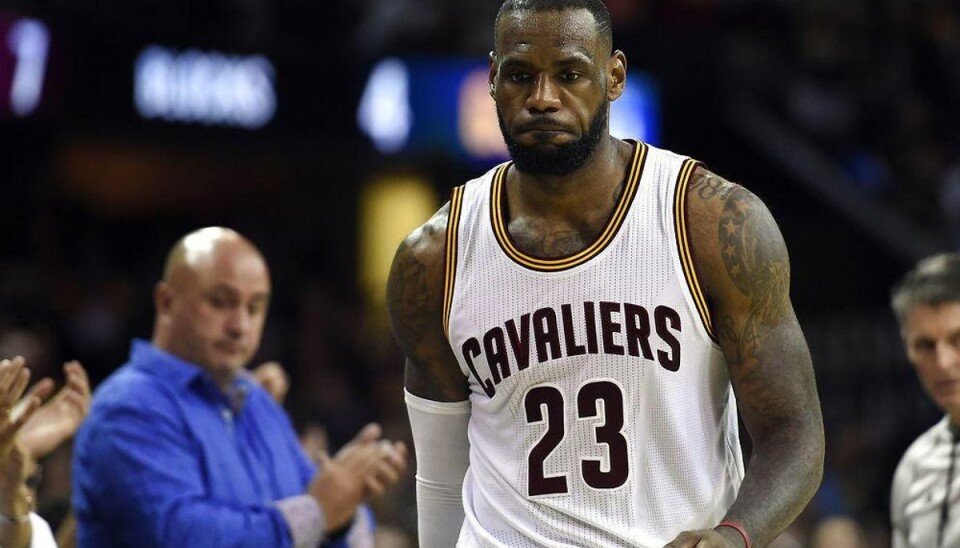LeBron James misser NBA-trofæ LeBron James. Foto: Bob Donnan/Scanpix.