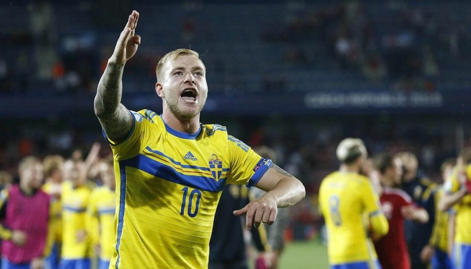 Svensk stjerne håner Danmark efter sejren Foto: Carl Recine/Scanpix.