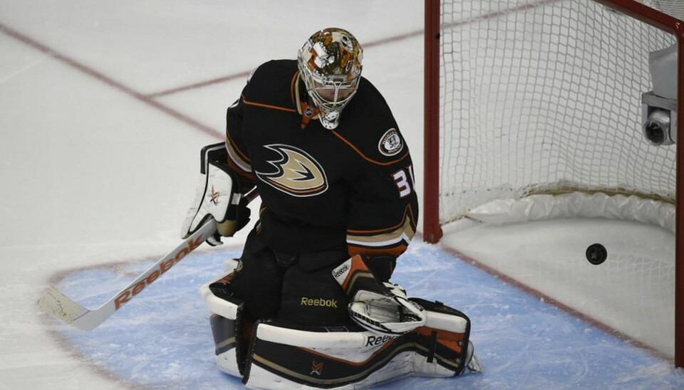 Frederik Andersen tæt på NHL-finale: Jeg skal oppe mig Frederik Andersen skal oppe sig inden finale. Foto: Richard Mackson/Scanpix