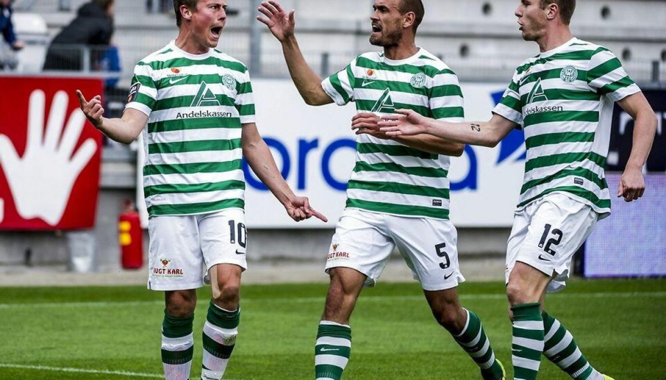 Første sejr: Viborg overvinder chokstart Foto: Morten Pedersen/Scanpix.