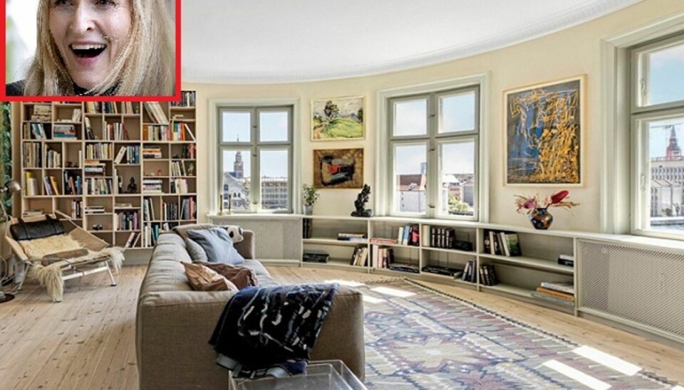 God handel for tv-stjernen: To millioner på fire år Smukt lejlighed, smuk udsigt. Og nu er den solgt. Foto: Nybolig København K – Munch & Bjerregaard