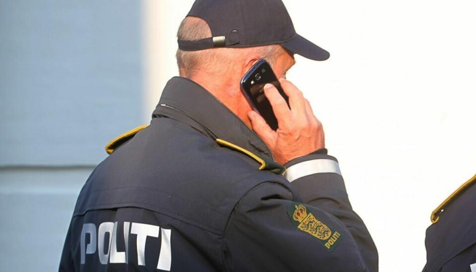 Politiet fik skriger i røret Foto: Colourbox
