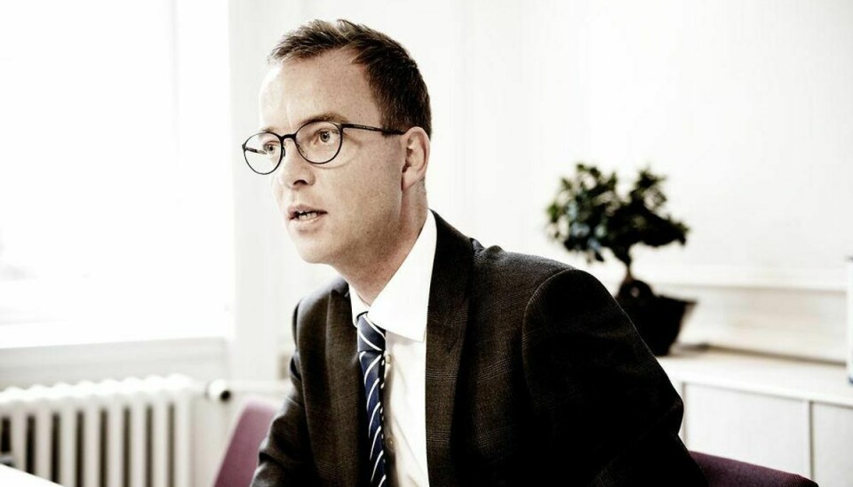Uddannelses- og forskningsminister Esben Lunde Larsen. Foto: ERIK REFNER/Scanpix.