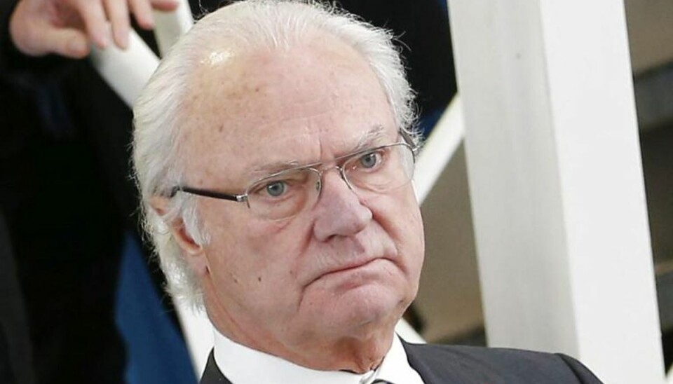 Konge i sorg: Har mistet nært familiemedlem Sveriges konge, Carl Gustaf. Arkivfoto: Scanpix.