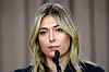 Maria Sharapova afslørede på et pressemøde mandag aften, at hun var testet positiv for et ulovligt stof. Foto: Scanpix
