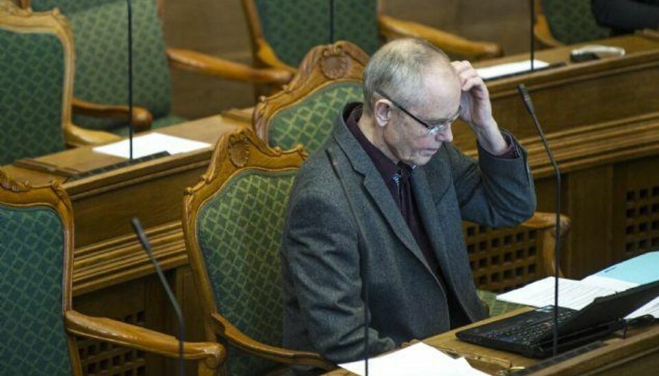 Enhedslisten: Trepartsudspil er pivåbent for misbrug Enhedslistens arbejdsmarkedsordfører, Finn Sørensen, kalder det forslag om integrationsuddannelse, som LO og DA har lagt frem, for rystende dårligt. Han mener, at det åbner for misbrug og løntrykkeri. Foto: Christian Liliendahl/Scanpix